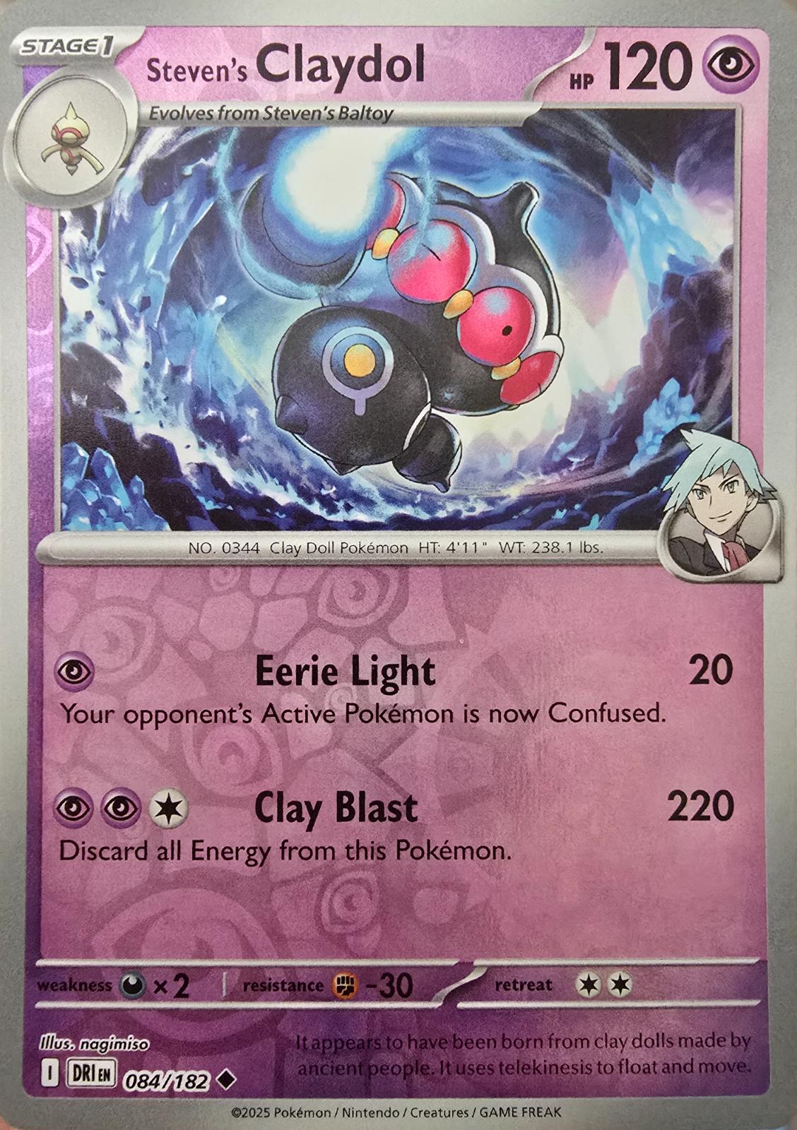 Steven's Claydol [Reverse Holo]